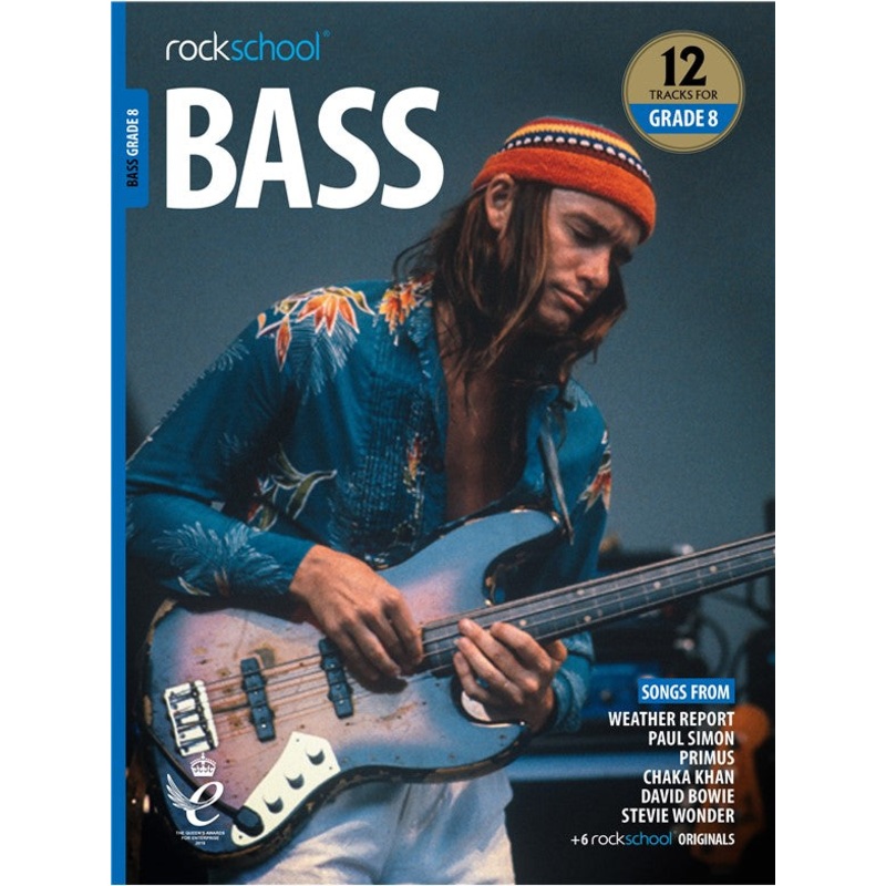 Rockschool Bass Grade 8 2018+ Book/Audio