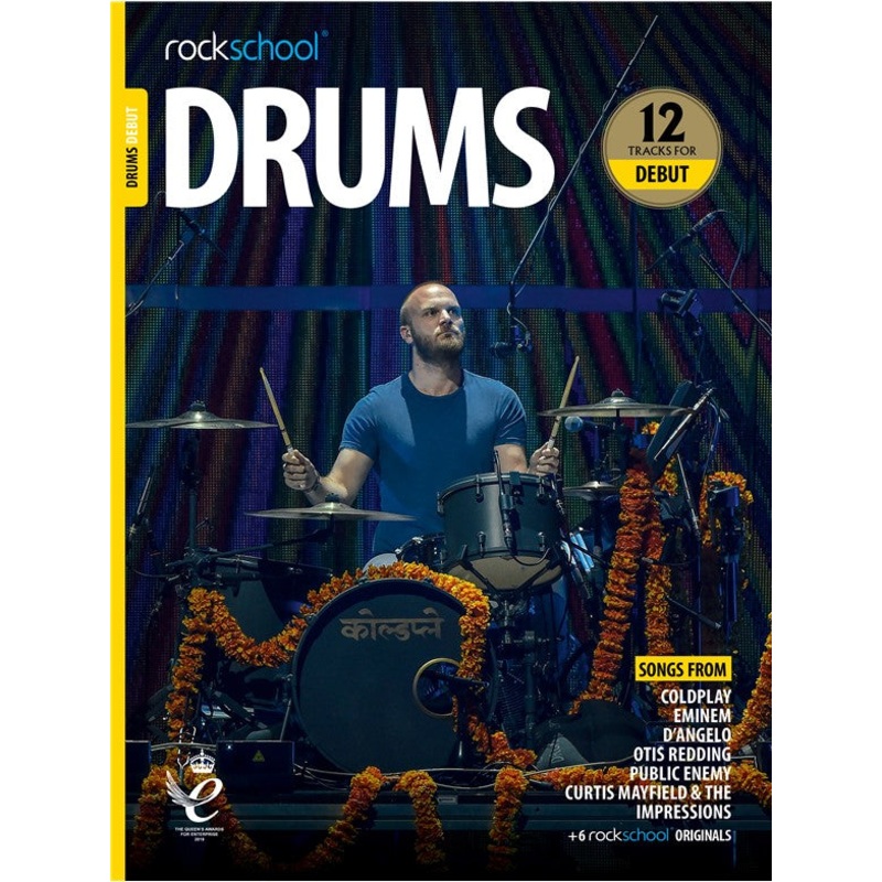 Rockschool Drums Debut 2018+ Book/Audio