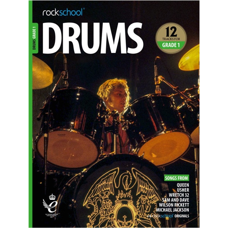 Rockschool Drums Grade 1 2018+ Book/Audio