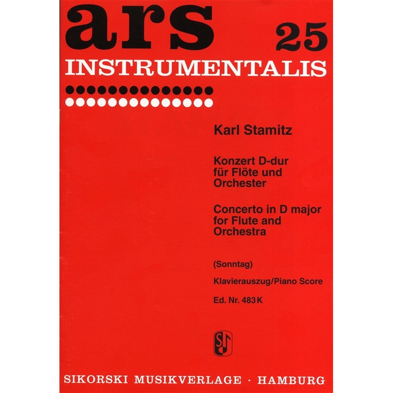 Stamitz Concerto In D for Flute