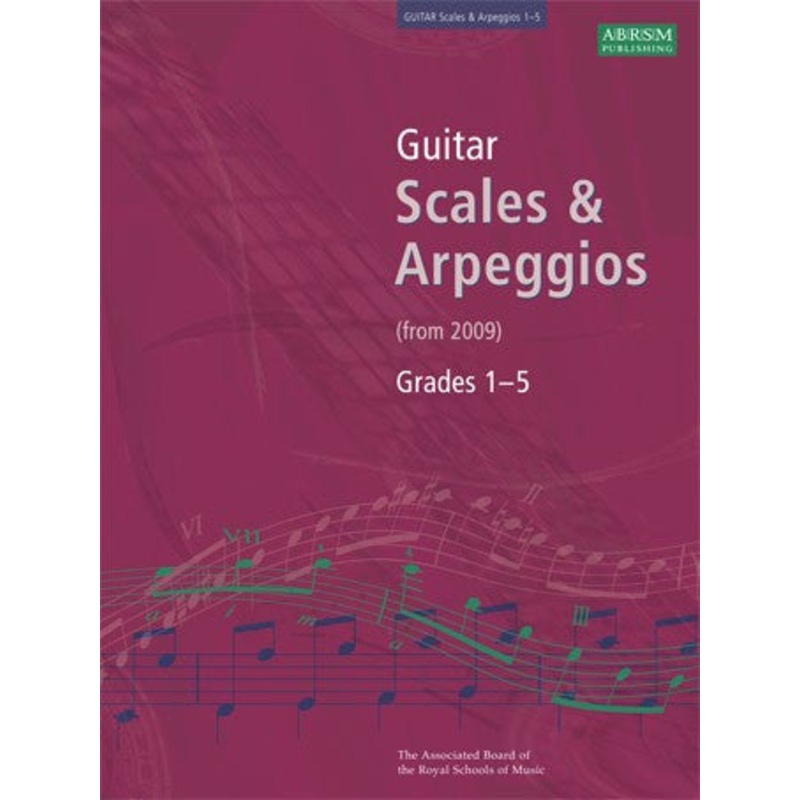 ABRSM Guitar Scales and Arpeggios Grades 1-5