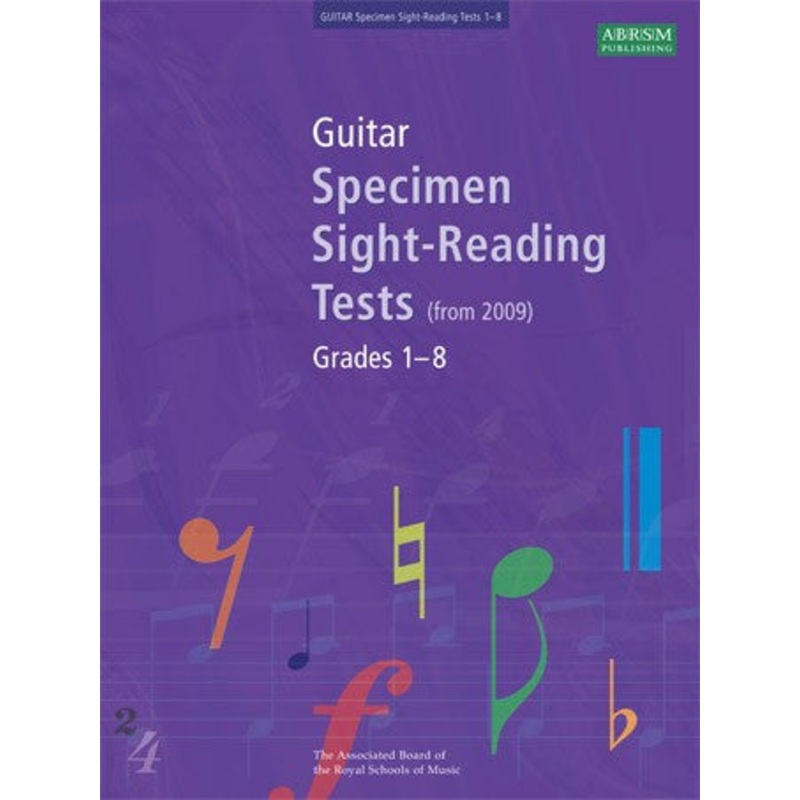 ABRSM Guitar Sight-Reading Grades 1-8