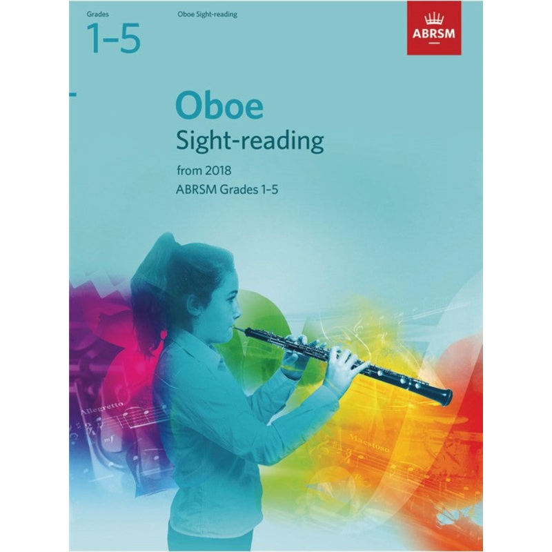 ABRSM Oboe Sight-Reading Tests Grades 15 from 2018