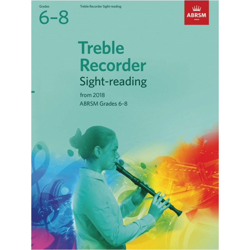 ABRSM Treble Recorder Sight-Reading Tests Grades 68 from 2018