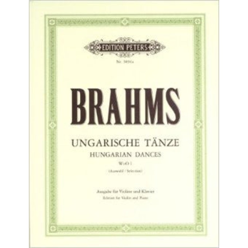 Brahms Hungarian Dances Viola