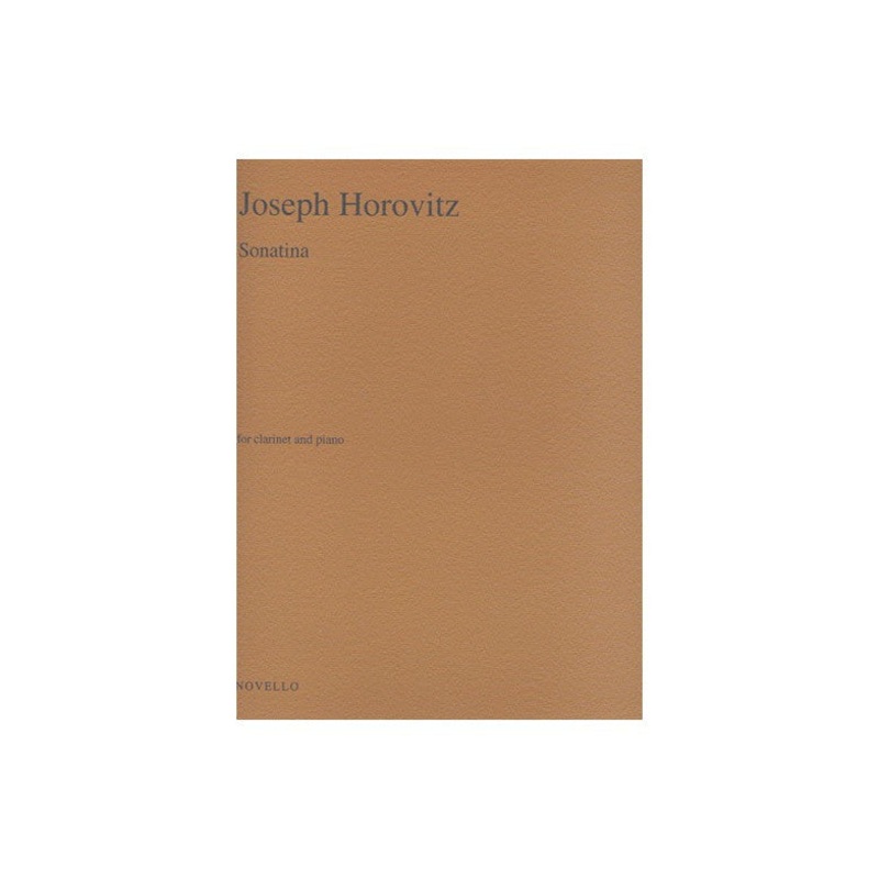 Horovitz Sonatina For Clarinet And Piano