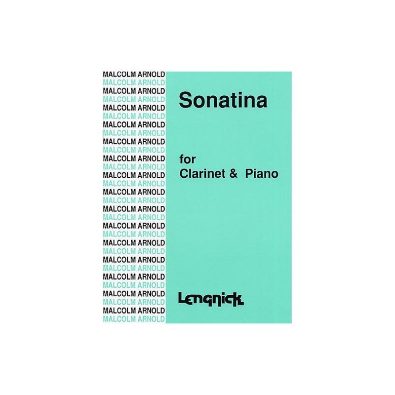 Malcolm Arnold Sonatina Op.29 For Clarinet And Piano