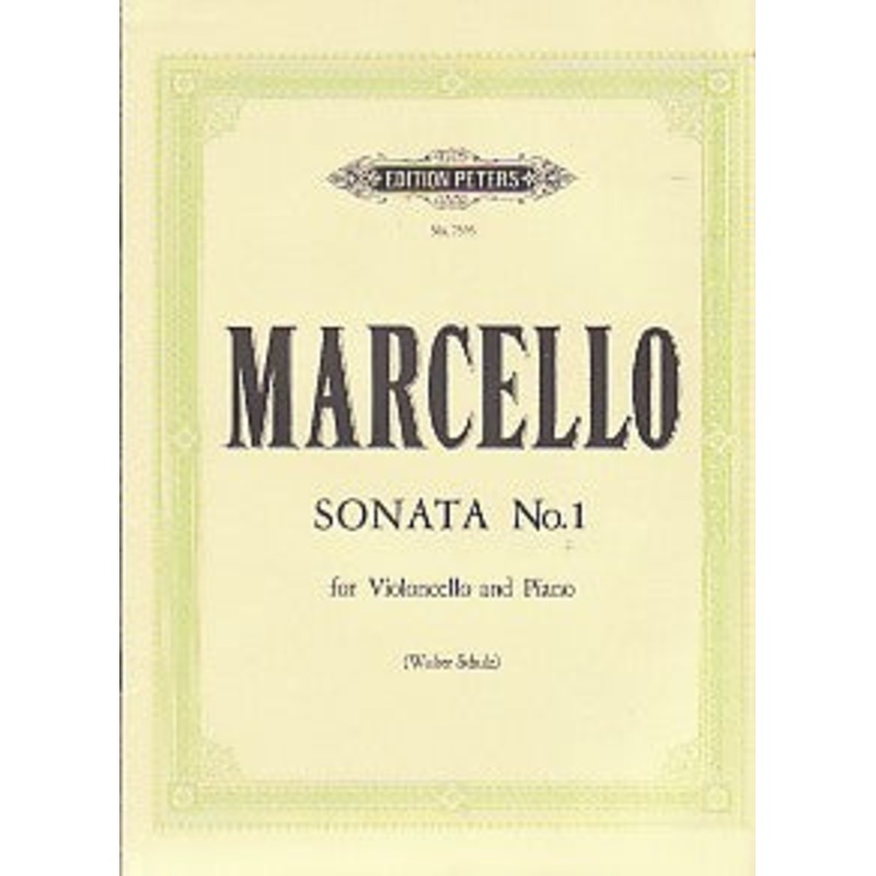 Marcello Sonata in F N1 for Cello