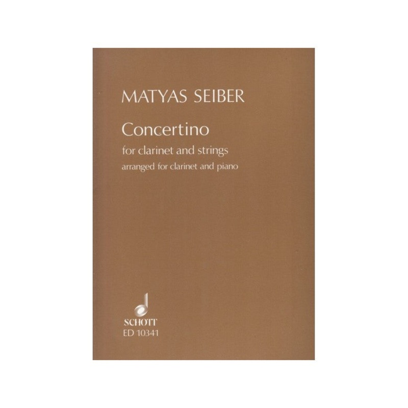 Seiber Concertino For Clarinet