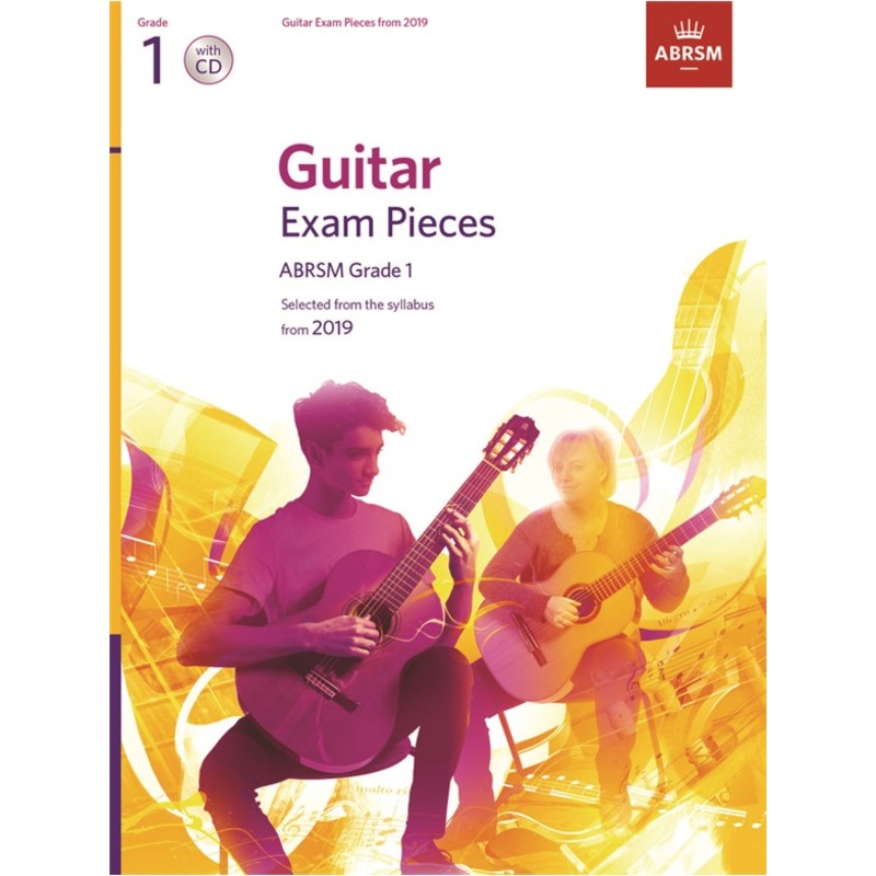 ABRSM Guitar Exam Pieces From 2019 Grade 1 Book/CD