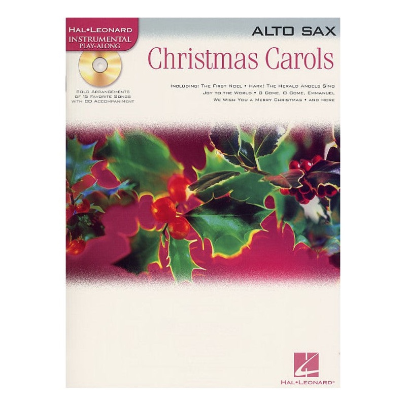 Christmas Carols Alto Sax Hal Leonard Instrumental Play-Along