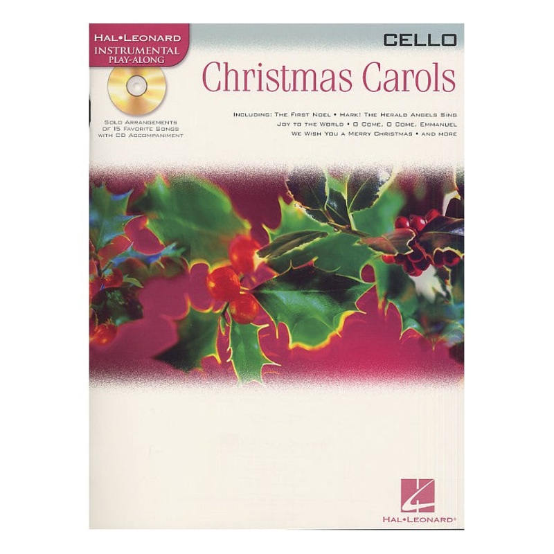 Christmas Carols Cello Hal Leonard Instrumental Play-Along