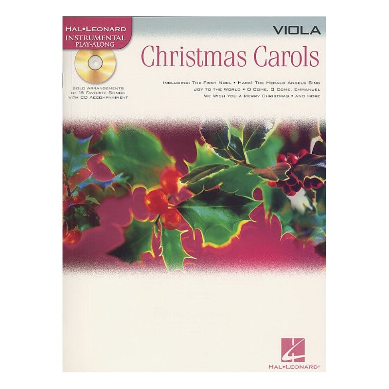 Christmas Carols Viola Hal Leonard Instrumental Play-Along