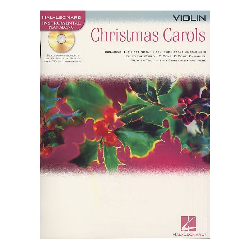 Christmas Carols Violin Hal Leonard Instrumental Play-Along