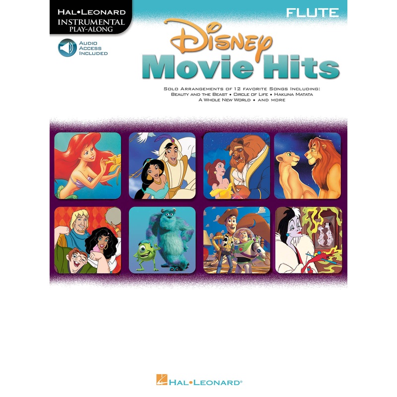 Disney Movie Hits Book Flute
