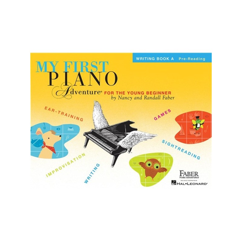 Faber Piano Adventures My First Piano Adventure For The Young Beginner Writing Book A - Pre-Reading