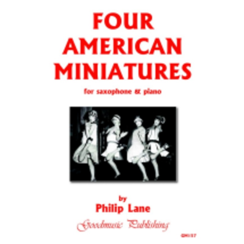Four American Miniatures for saxophone OR clarinet & piano