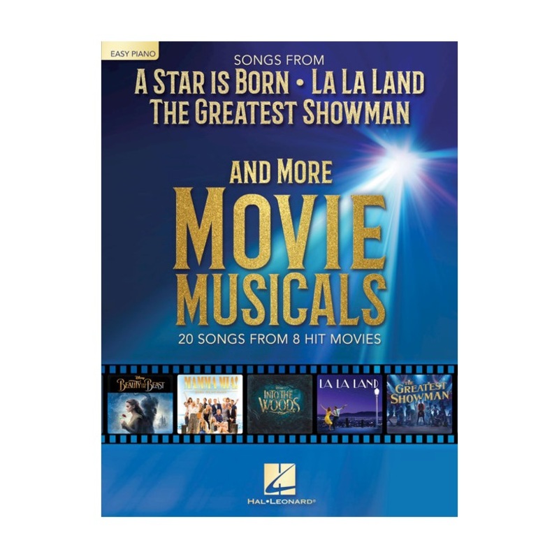 Songs From A Star Is Born, The Greatest Showman, La La Land And More Movie Musicals Easy Piano