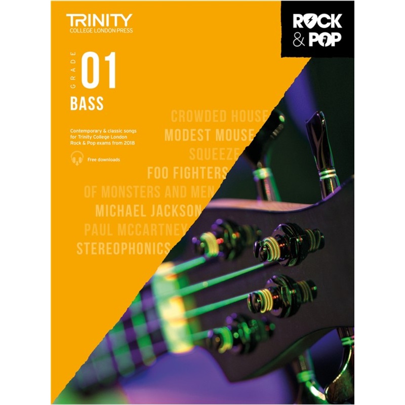 TRINITY ROCK & POP 2018 BASS GRADE 1