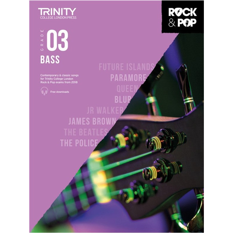 TRINITY ROCK & POP 2018 BASS GRADE 3