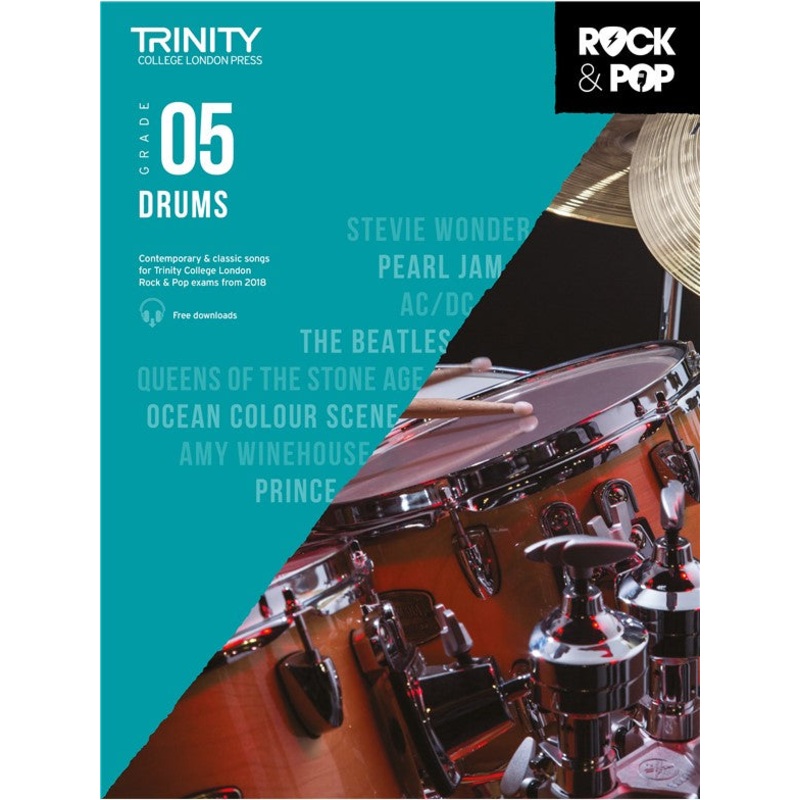TRINITY ROCK & POP 2018 DRUMS GRADE 5
