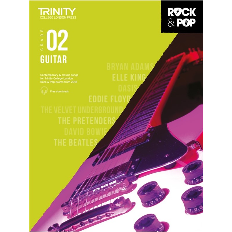 TRINITY ROCK & POP 2018 GUITAR GRADE 2