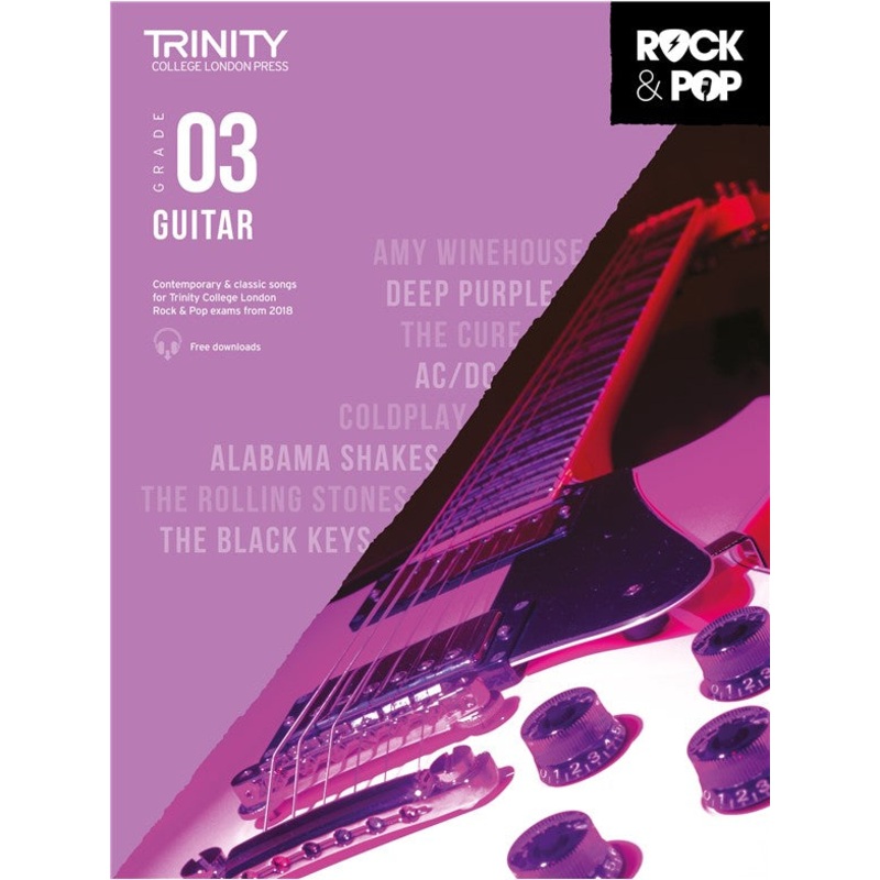 TRINITY ROCK & POP 2018 GUITAR GRADE 3