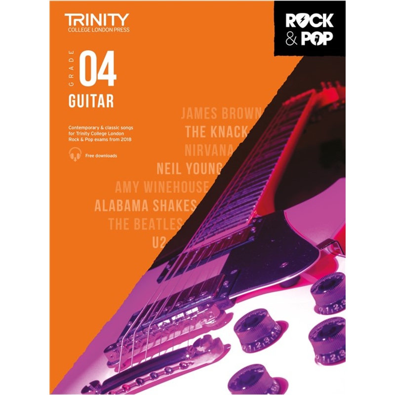 TRINITY ROCK & POP 2018 GUITAR GRADE 4