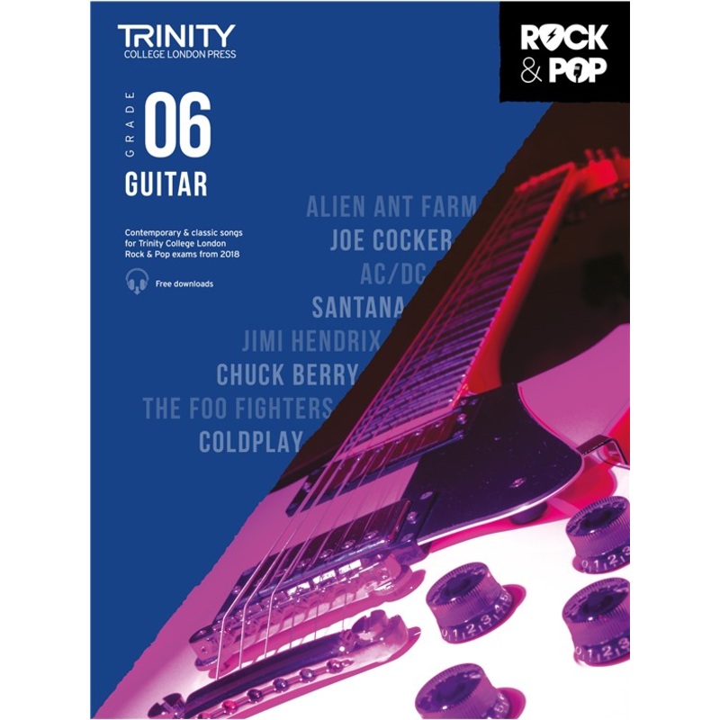 TRINITY ROCK & POP 2018 GUITAR GRADE 6