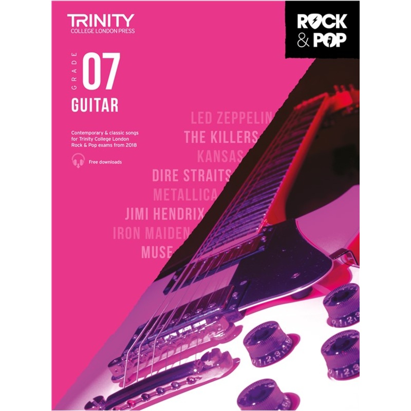 TRINITY ROCK & POP 2018 GUITAR GRADE 7