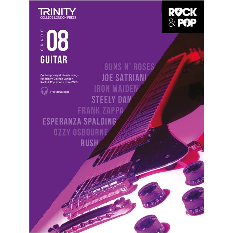 TRINITY ROCK & POP 2018 GUITAR GRADE 8
