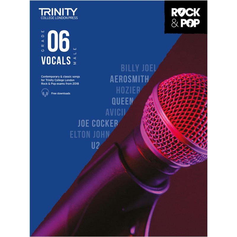 TRINITY ROCK & POP 2018 MALE VOCALS GRADE 6