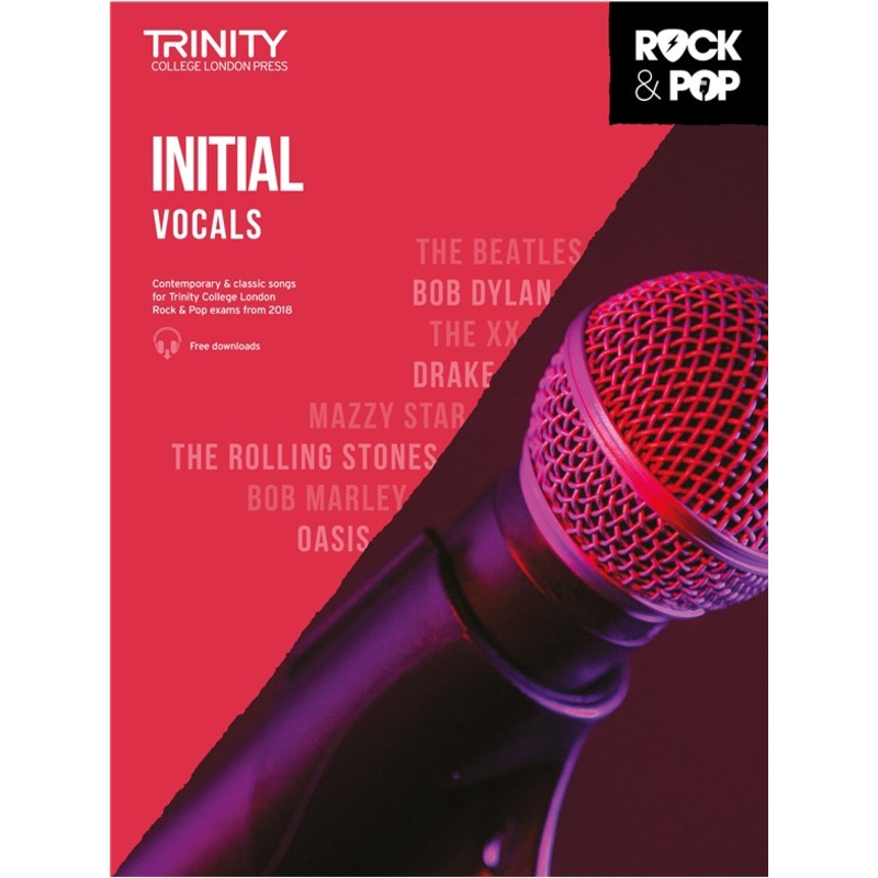 TRINITY ROCK & POP 2018 VOCALS GRADE INITIAL