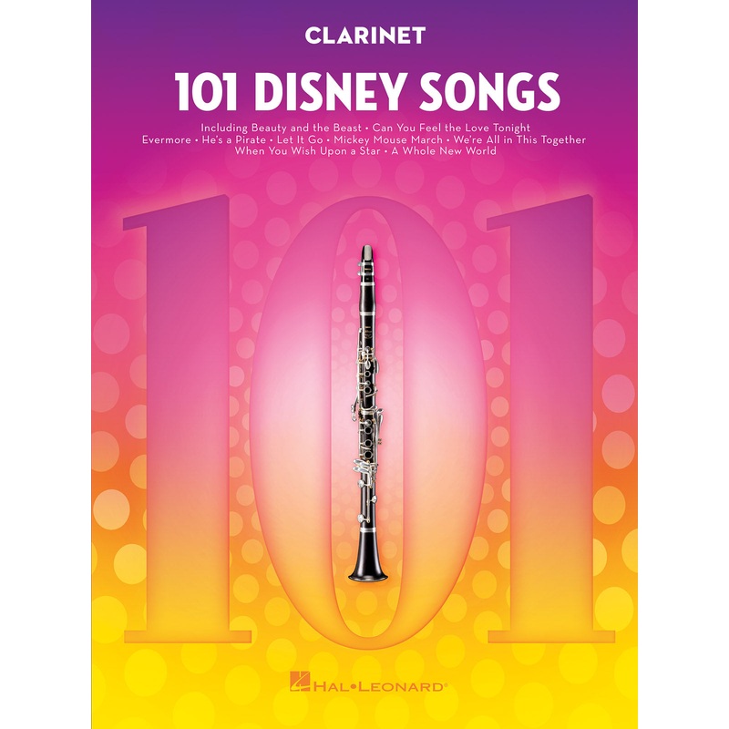 101 DISNEY SONGS CLARINET