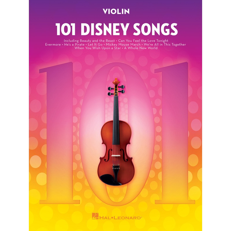 101 DISNEY SONGS VIOLIN