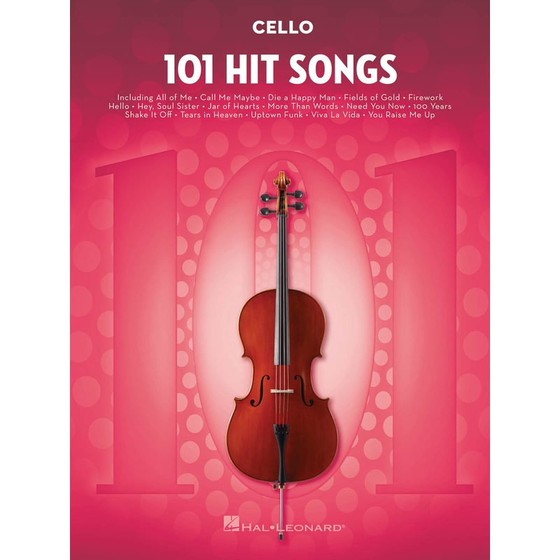 101 HIT SONGS CELLO
