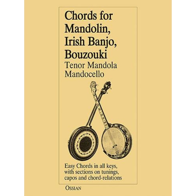 CHORDS FOR MANDOLIN, IRISH BANJO, BOUZOUKI