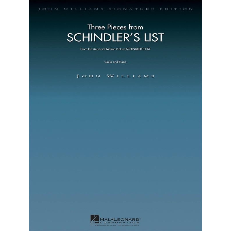 SCHINDLER'S LIST VIOLIN
