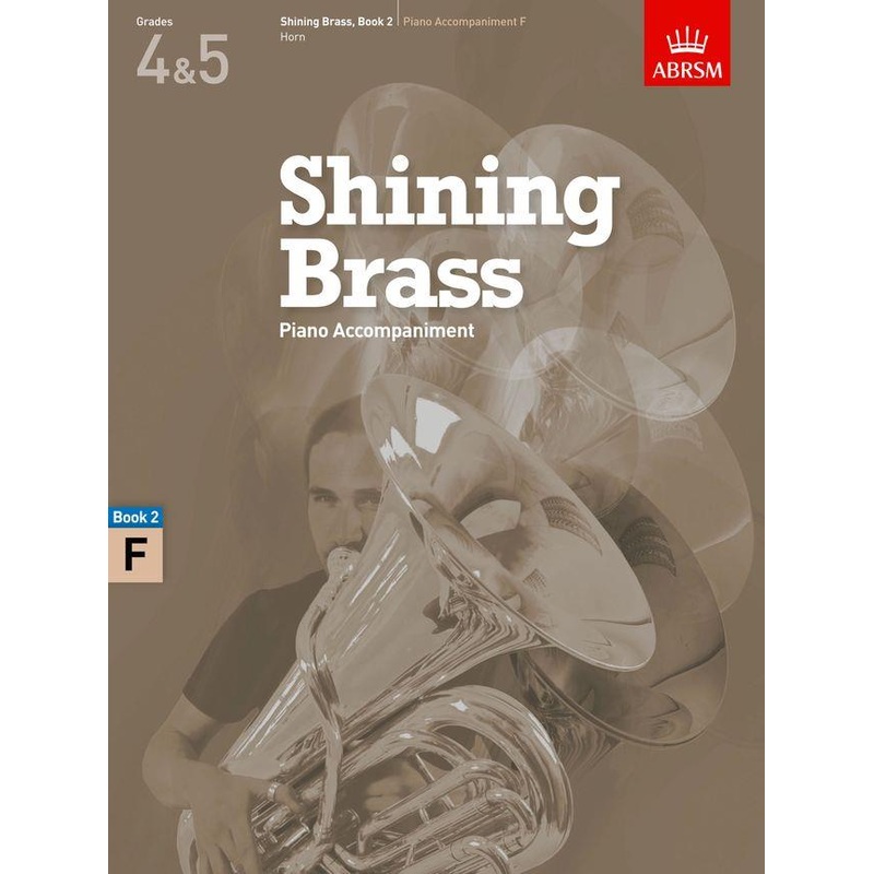SHINING BRASS BOOK 2 PIANO ACCOMPANIMENT F FRENCH HORN