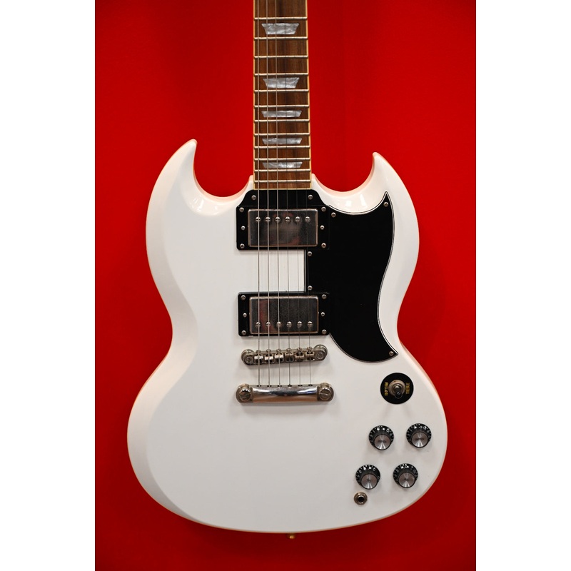 PRE-OWNED -Epiphone SG - Pro White