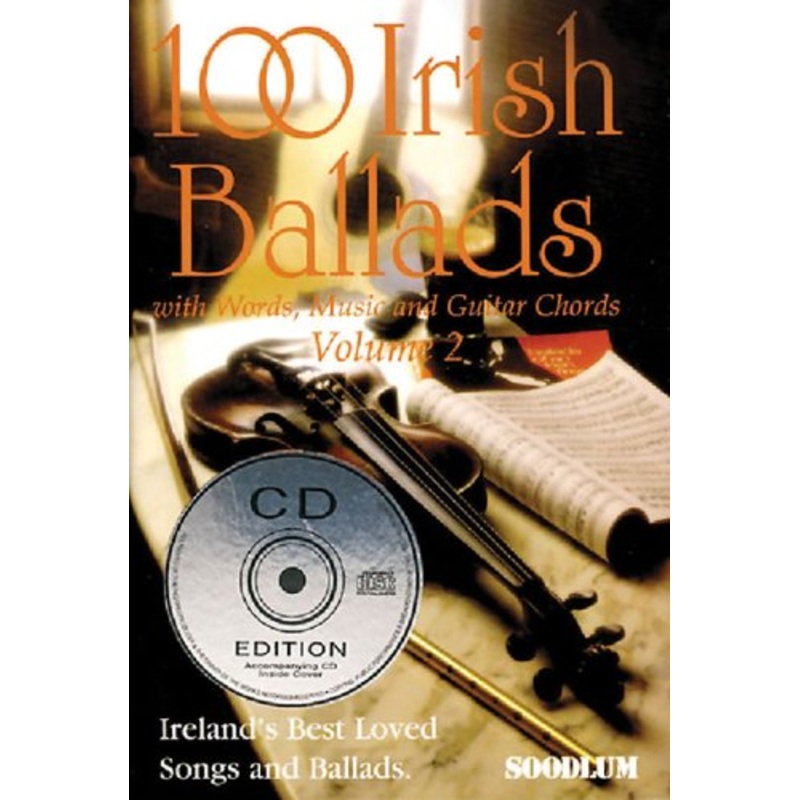 100 Irish Ballads Vol 2 Bk/Cd