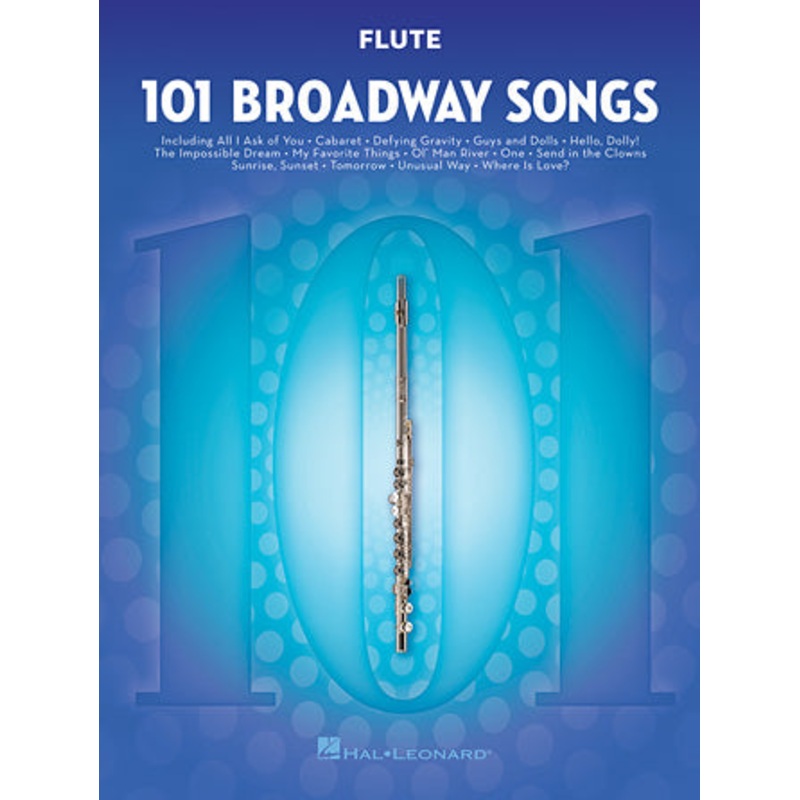 101 Broadway Songs Flute