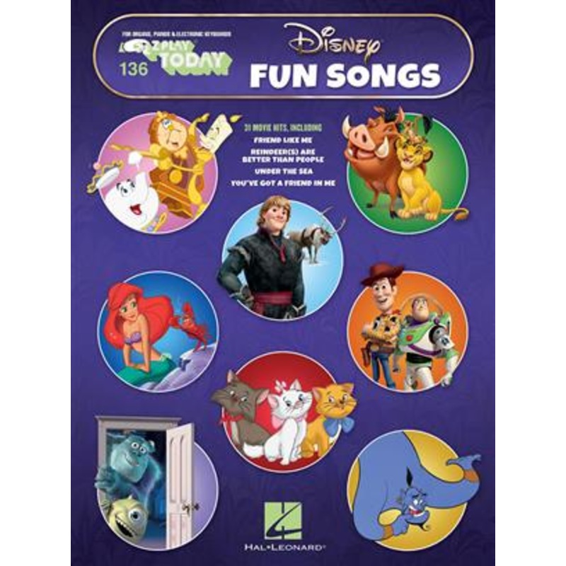 Disney Fun Songs Piano/Keyboard