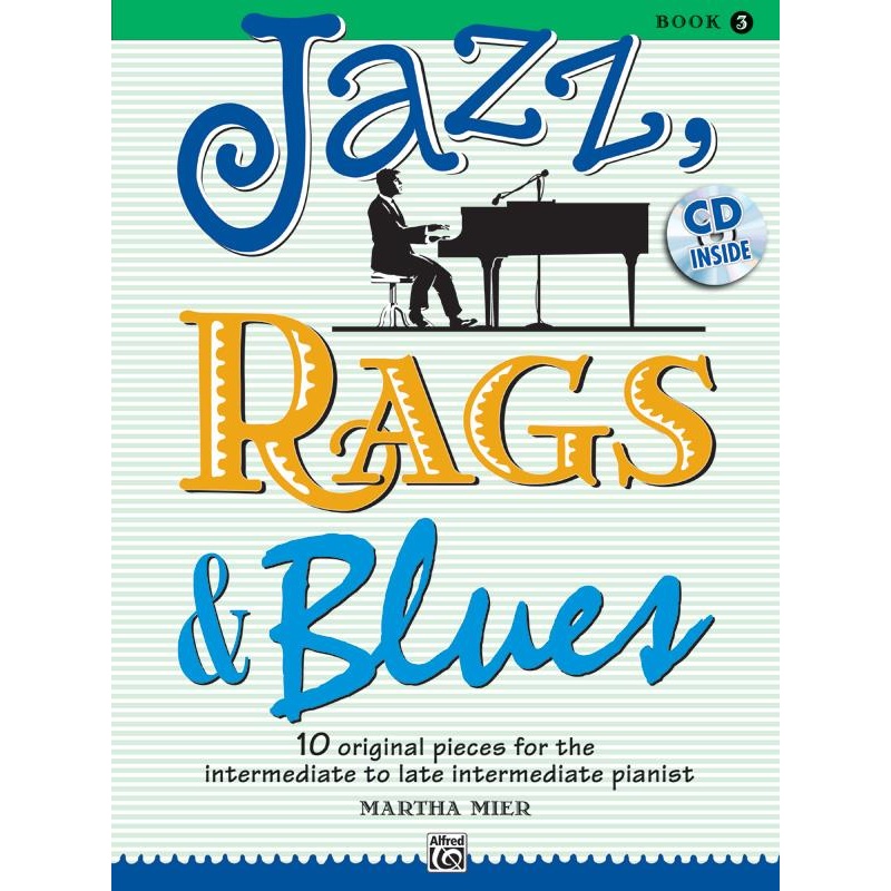 Jazz Rags and Blues Book 3 with CD