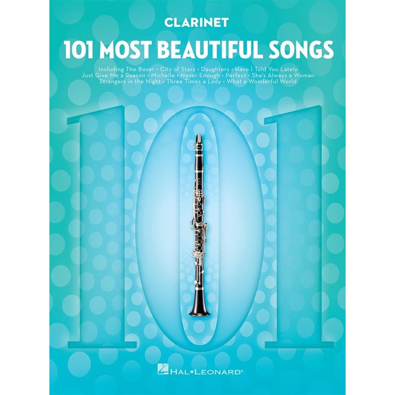 101 MOST BEAUTIFUL SONGS CLARINET