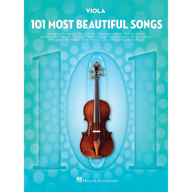 101 MOST BEAUTIFUL SONGS VIOLA