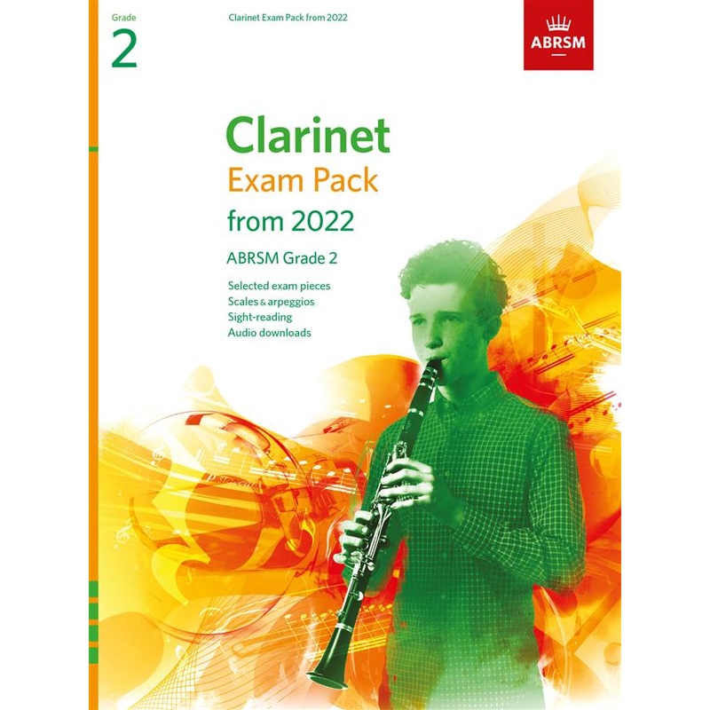 ABRSM CLARINET EXAM PACK 2022-2025 GRADE 2