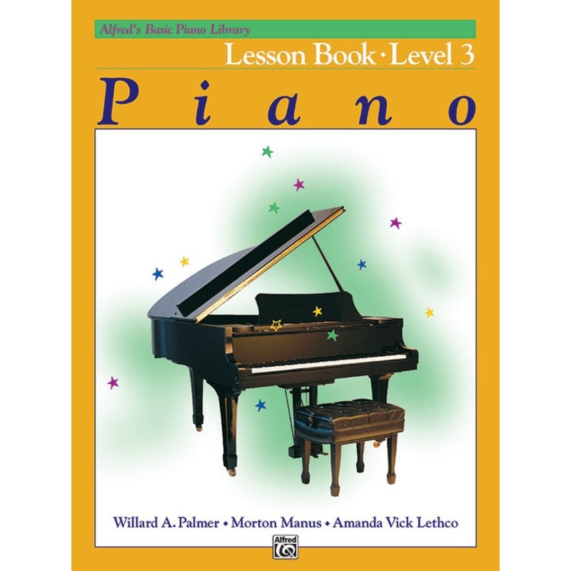 Alfred's Basic Piano Library Lesson Book 3