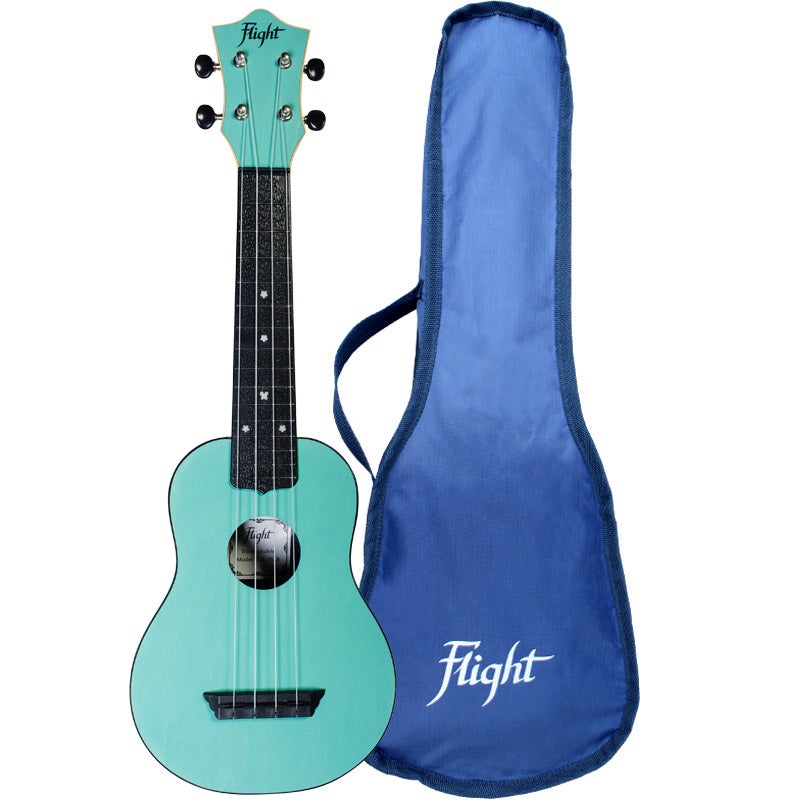 Flight TUS35 light blue Soprano Travel Ukulele