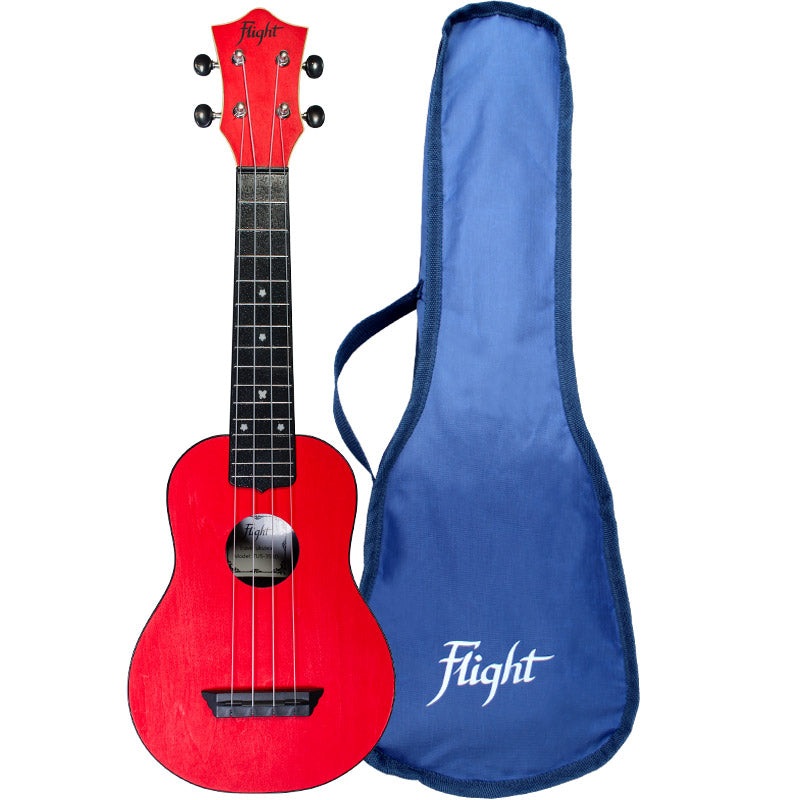 Flight TUS35 Red Soprano Travel Ukulele
